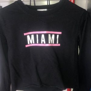 Miami cropped long sleeve